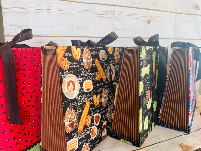 Recipes accordion folder Expandable accordion recipe file Etsy