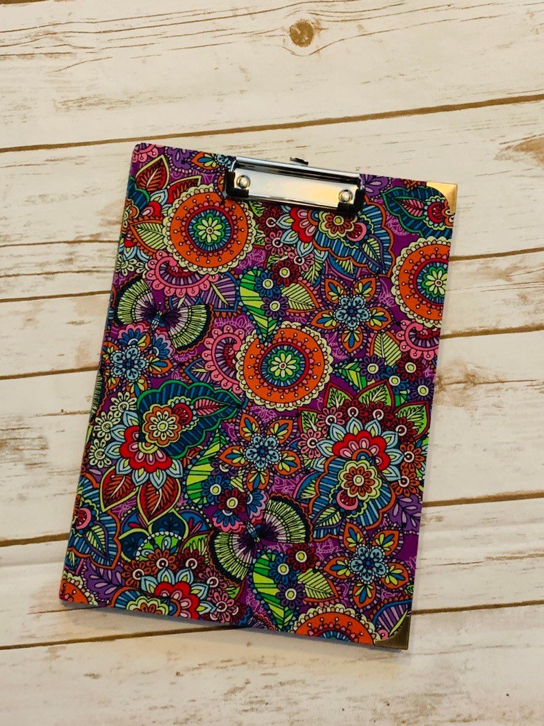 Padfolio Clipboard With Memo Pad Clipboard Padfolio Padfolio Etsy