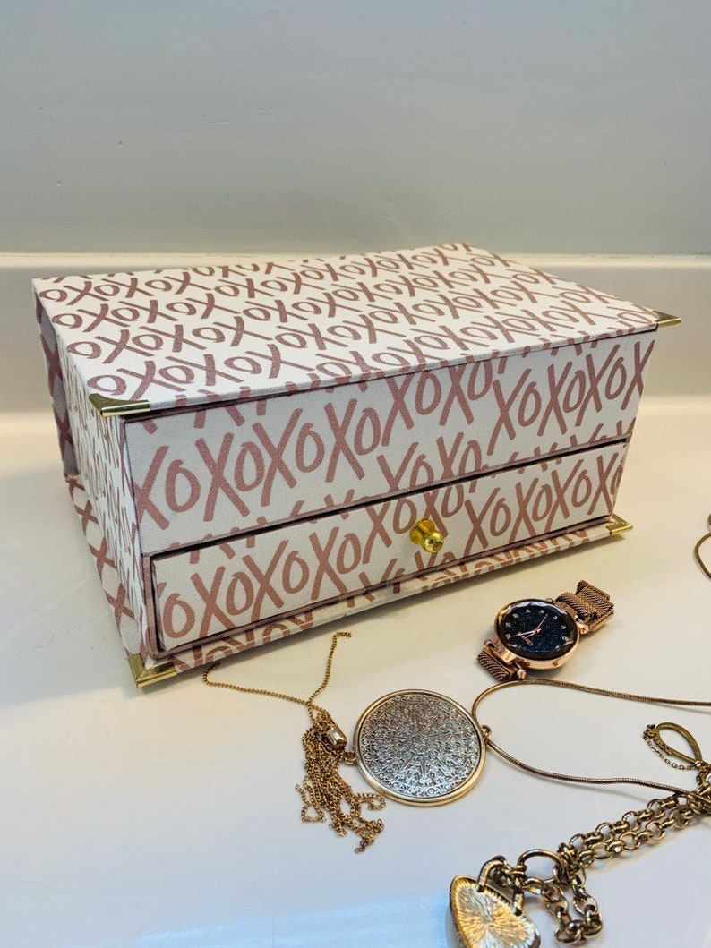 Makeup Organize Makeup Box Makeup Box Organize Drawer Etsy