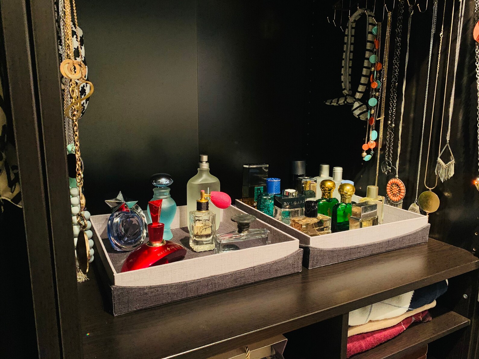 Perfume tray vanity tray makeup tray bedroom vanity tray Etsy