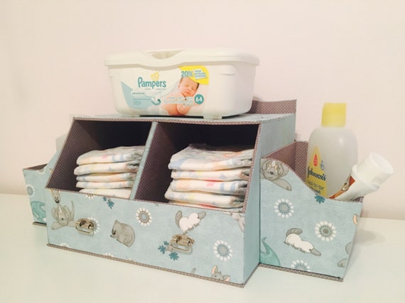 Dresser Top Diaper Depot Diaper Storage Diapers Holder Etsy