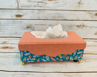 Tissue Box Cover, Tissue Box Holder, Decorative Tissue Box Cover, Fabric Cover Box, Fabric Tissue Box Cover, Tissue Holder, Tissue Cover