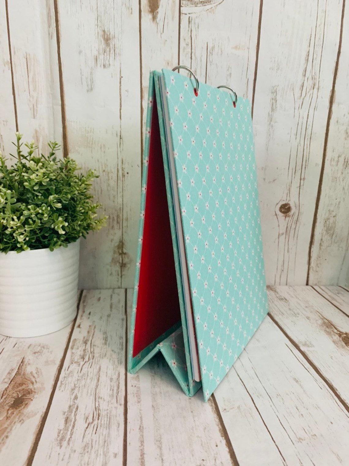 Vertical Recipe Keeper Recipe Flip Stand Recipe Stand up Etsy