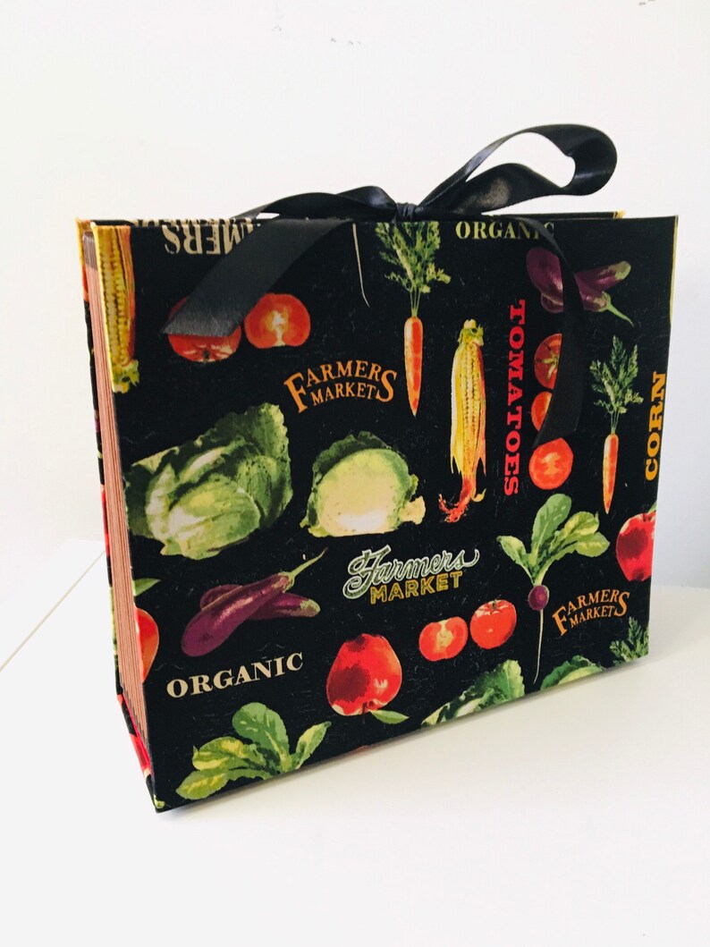 Recipes accordion folder Expandable accordion recipe file Etsy