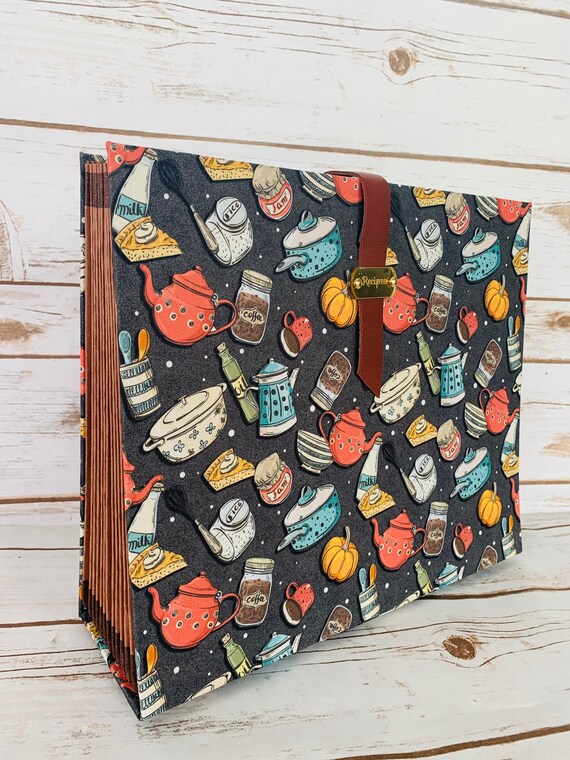 Expanding File Expandable Accordion Recipe File Featured Etsy