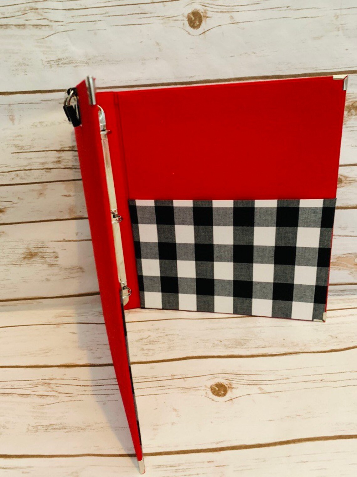 3 Ring Binder With Clipboard Ring Binder Portfolio 3ring Etsy