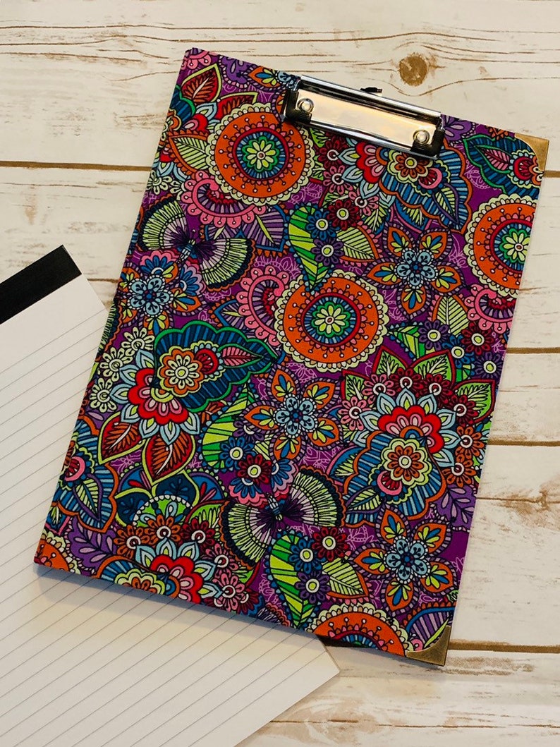 Padfolio Clipboard With Memo Pad Clipboard Padfolio Padfolio Etsy