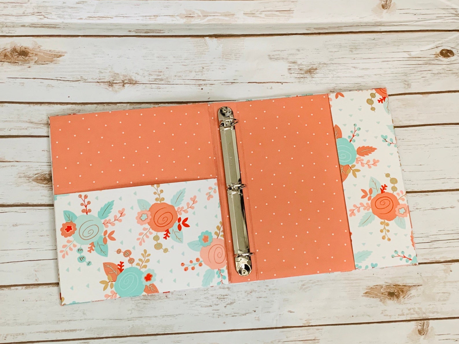 Ring Binder Portfolio 3ring Binder Floral Binder 3 Ring Etsy