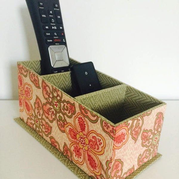 Remote Control Holder, Remote Control Organize, Remote Control Caddy, Home Decor, Organizer