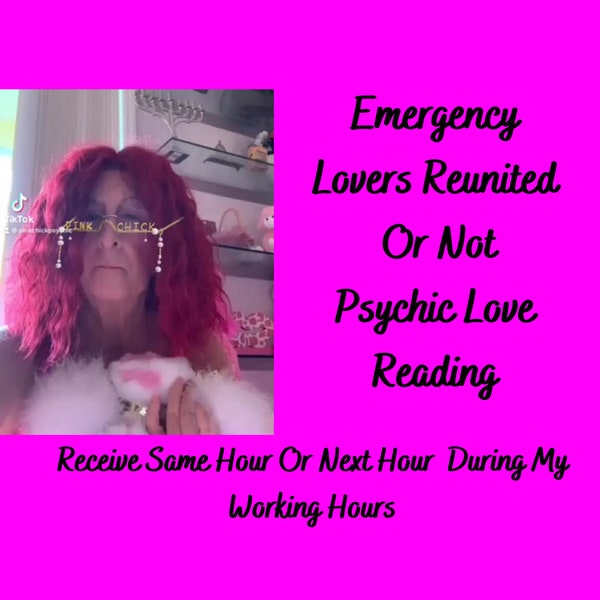 Same Hour Same Day  Reunite Lovers, Psychic  Medium Love Reading Thru Automatic Writing Spirit Writing, Future Love Prediction,