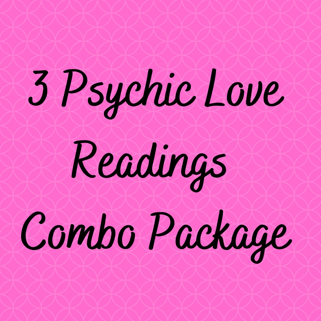 forfait combiné de 3 lectures psychiques d'amour - si vous êtes célibataire et que cherchez l'amour