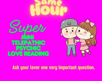 Same Hour Psychic Love Reading: Ask One Question