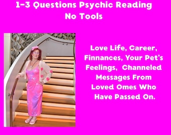 Same Day Psychic Reading: Love, Career, Finances, Pet Readings, After Life