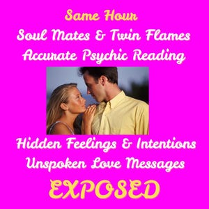 Twin Flame & Soulmate Psychic Reading: Gleiche Stunde, Verborgene Gefühle
