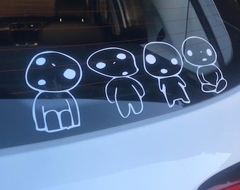 Kodama Forest Tree Spirits Decals – Princess Mononoke Vinyl Stickers