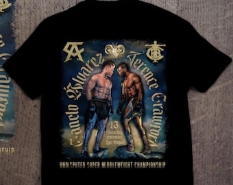 サウル・カネロ・アルバレス vs テランス・クロフォード Tシャツ