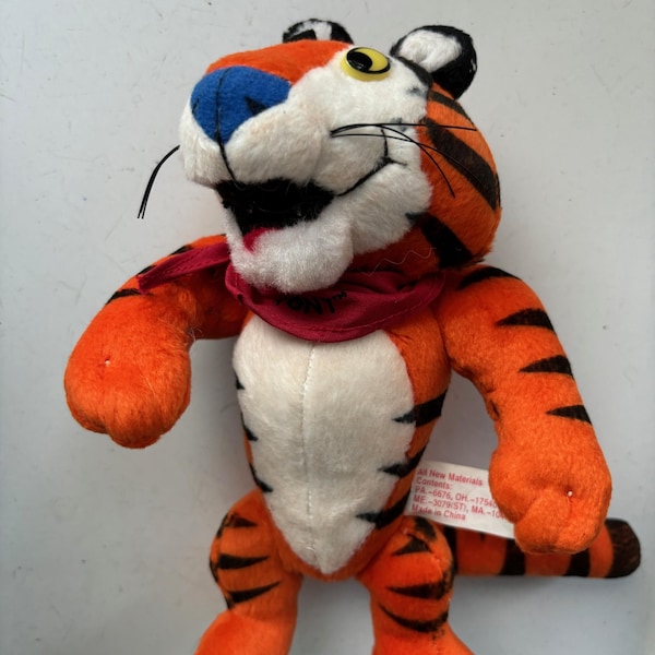 Tony The Tiger Kellogg's Frosted Flakes Cereal Plush Toy