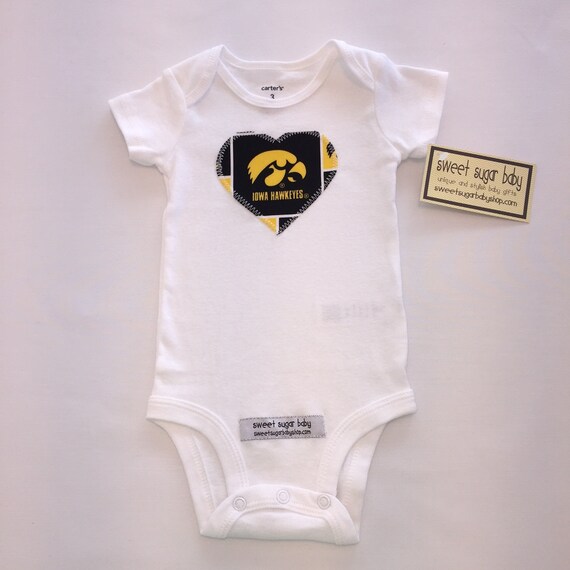 iowa hawkeye onesie