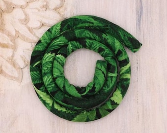 SPIRALOCKS® ORIGINAL bendable dread tie. HEMP vegan. Handmade in Gunu village supporting village families.