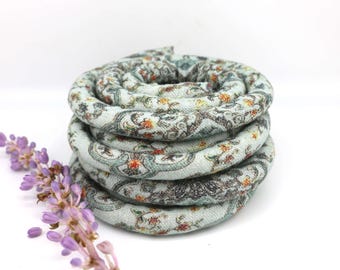 SPIRALOCKS® ORIGINAL bendable dread tie. AURA vegan. Handmade in Gunu village supporting village families.