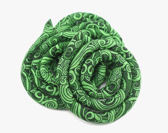 SPIRALOCKS® ORIGINAL bendable dread tie. RAVE vegan. Handmade in Gunu village supporting village families.