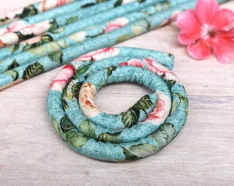 SPIRALOCKS®  ORIGINAL bendable dread tie. Blue ROSE vegan. Handmade in Gunu village supporting village families.