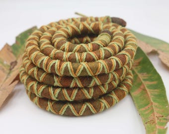 SPIRALOCKS® The ORIGINAL bendable dreadlock tie Felt AUTUMN