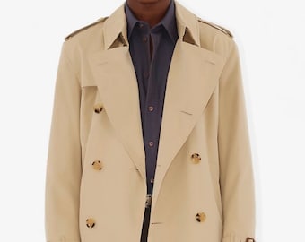 Burberry Belted Waist Double Breasted - Original Kensington Trench Coat - New - Never Worn