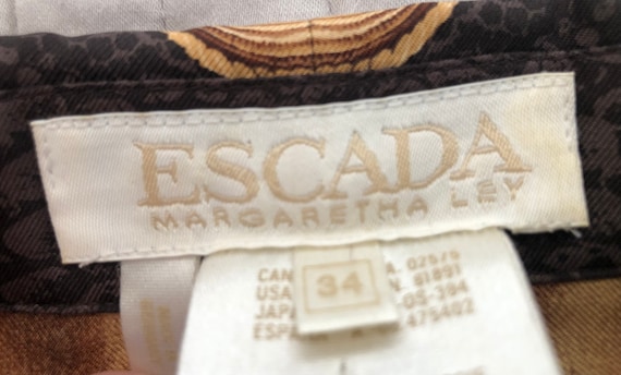 Escada Multi Print Accented with Leopard Print - … - image 10
