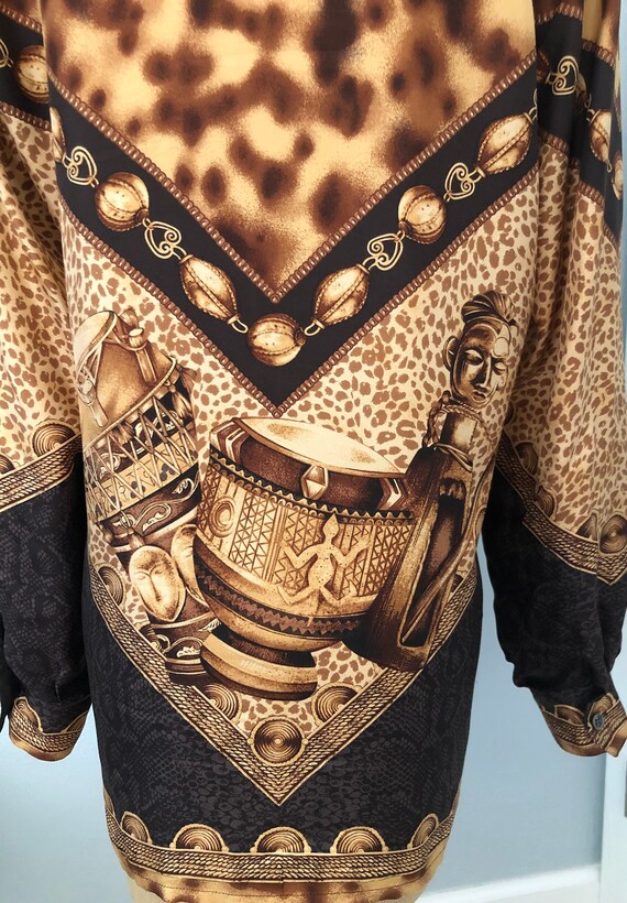 Escada Multi Print Accented with Leopard Print - … - image 7