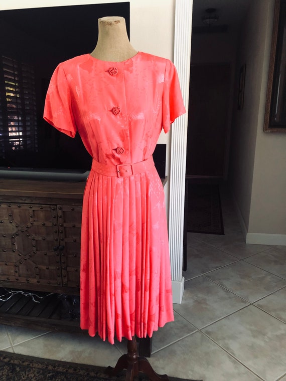 1950’s Dynasty Hong Kong Silk Party Tea Dress Lovel… Gem