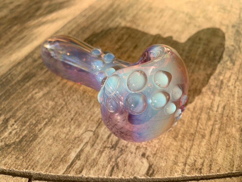 Purple Color Changing Glass Pocket Pipes/ Glass Smoking Etsy