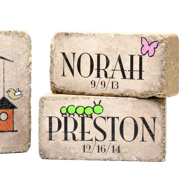 Add-on of NAME stone ONLY. This is for a Name Brick at a later date or when you just need the small name bricks.