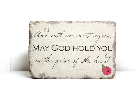Memorial Stone. Sympathy Gift. 6x9 Tumbled Concrete Paver. Remembrance Stone. In loving memory. Funeral Gift. Personalized Sympathy Gift