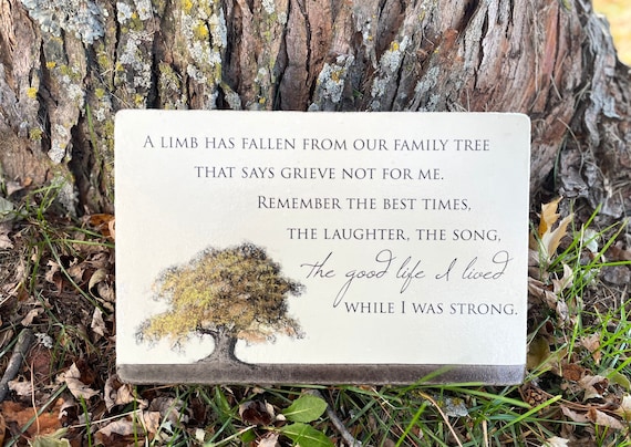 Memorial Stone. Indoor/Outdoor Use.  6x9 Tumbled (Concrete) Paver. Personalized Remembrance Stone for Home or Garden. Bigger size available.