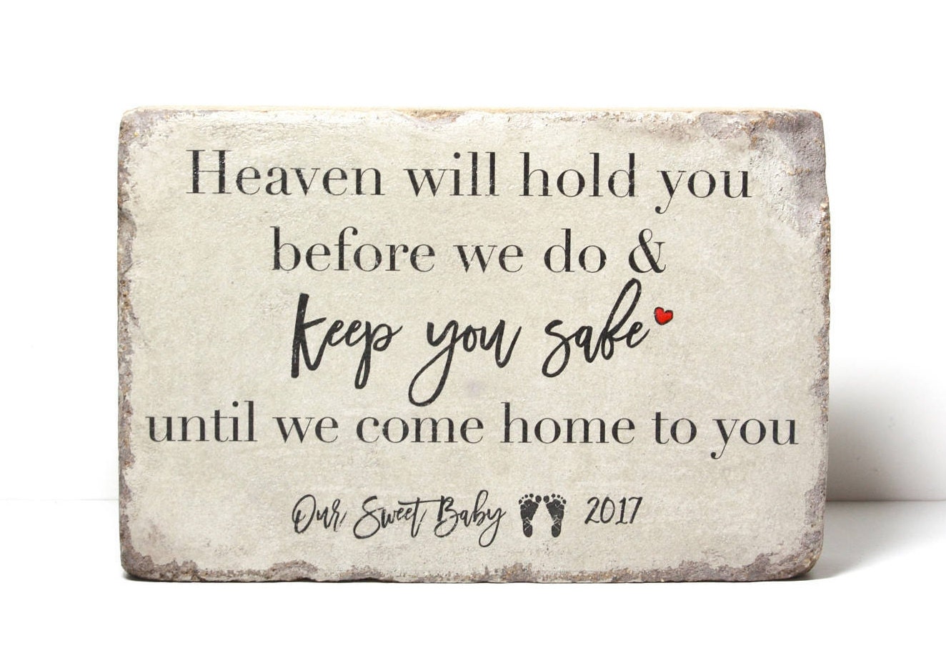 Memorial Stone. Indoor/ Outdoor Miscarriage Stillborn Memorial - Etsy