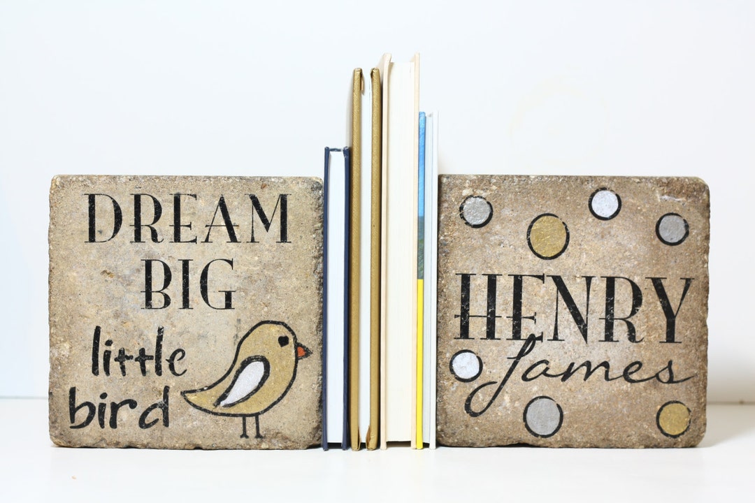 BOOKENDS. 6 OPTIONS. Rustic Children's Bookend Set. Nursery Decor. Kid