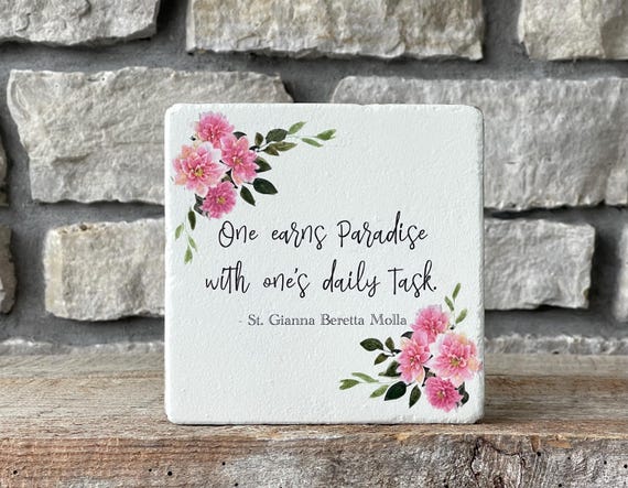 6x6 Custom Dahlia Garden Stone or Bookend. YOUR WORDS. Flowers remain and you pick the words in the middle. Free US Shipping 6x6x2 in. 6 lbs