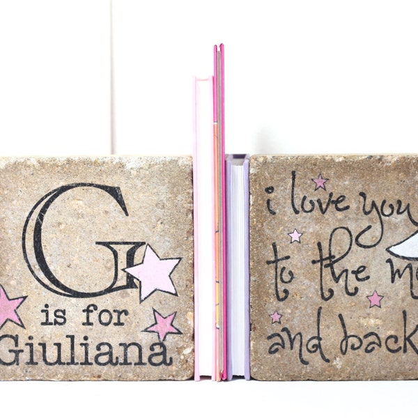 Girl Bookends Etsy