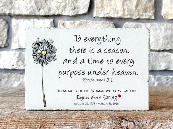 Personalized Memorial Stone, Hand-Painted Concrete Remembrance Paver. 6x9 or 9x12