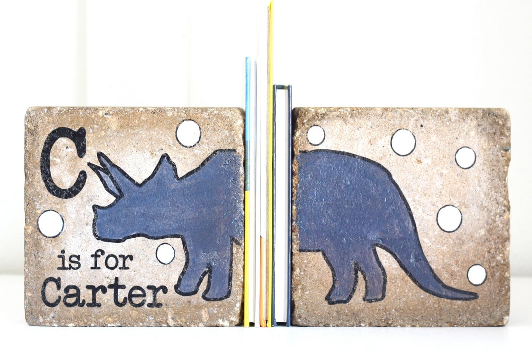 Child Bookends Personalized Name Bookends/ Custom Nursery Etsy
