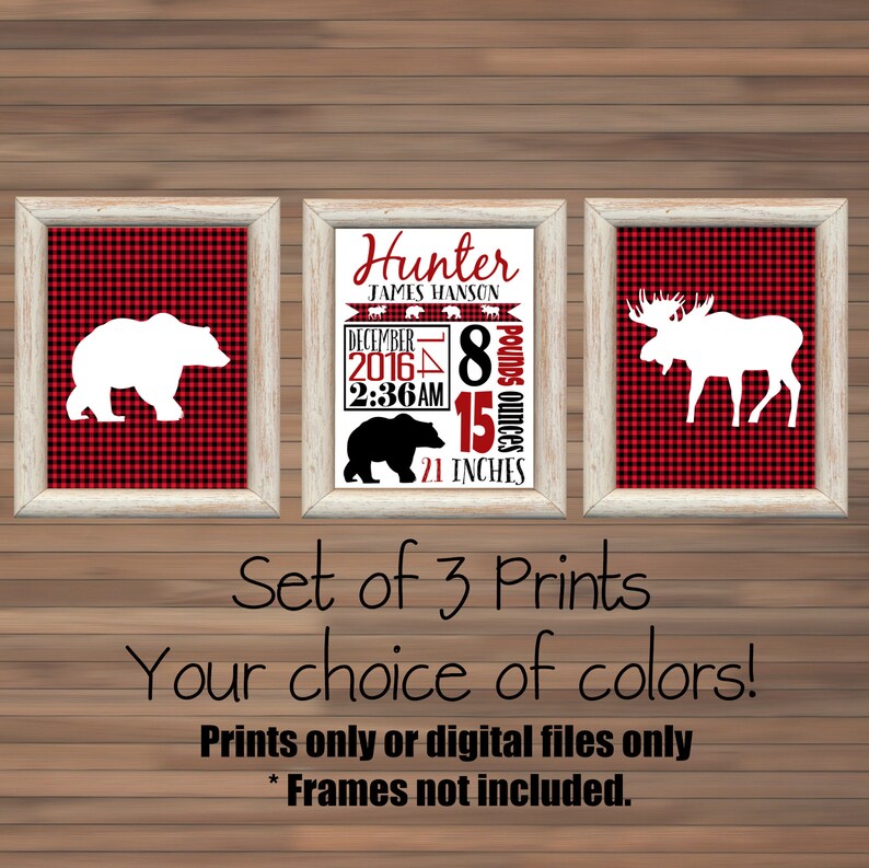 lumberjack nursery decor