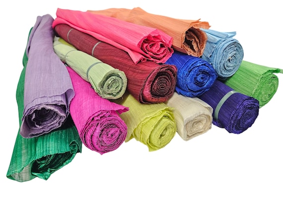 Silk Abaca Fabric for Hat Making, Costumes, Millinery 1/2meter-20