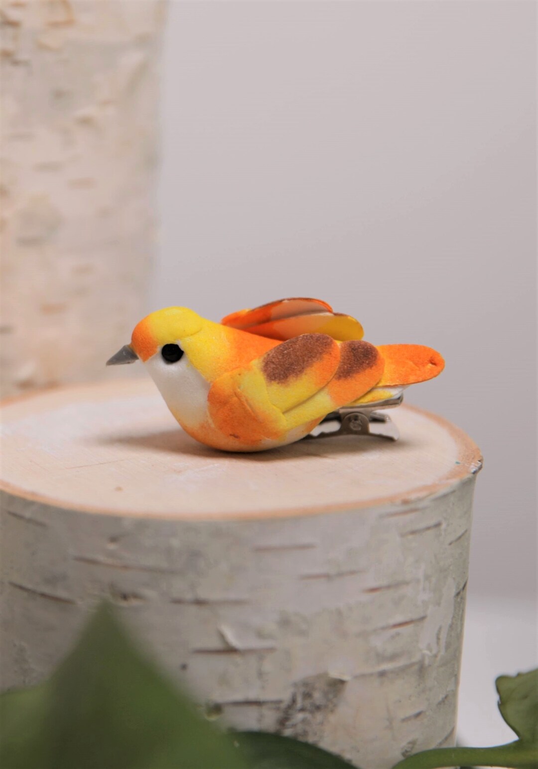 3 Cute 2 Foam Mini Birds Artificial Mini Birds Cake Etsy