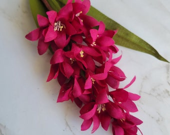 Vintage Millinery Flower 2/" Crocus German Realistic Bunch w//3 Pick your color NE
