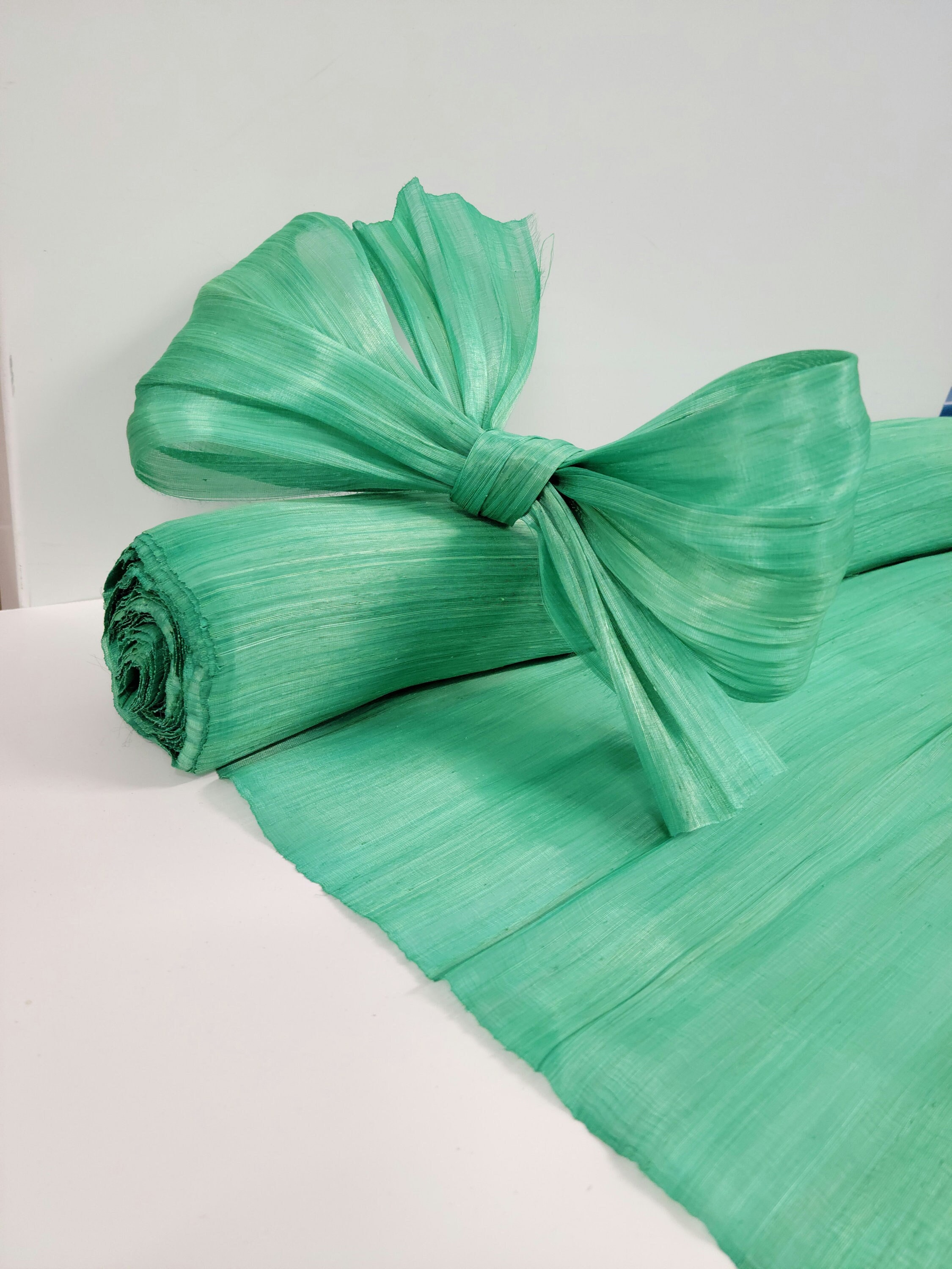 Jade Silk Abaca Fabric for Hat Making & Millinery 1/2meter-20