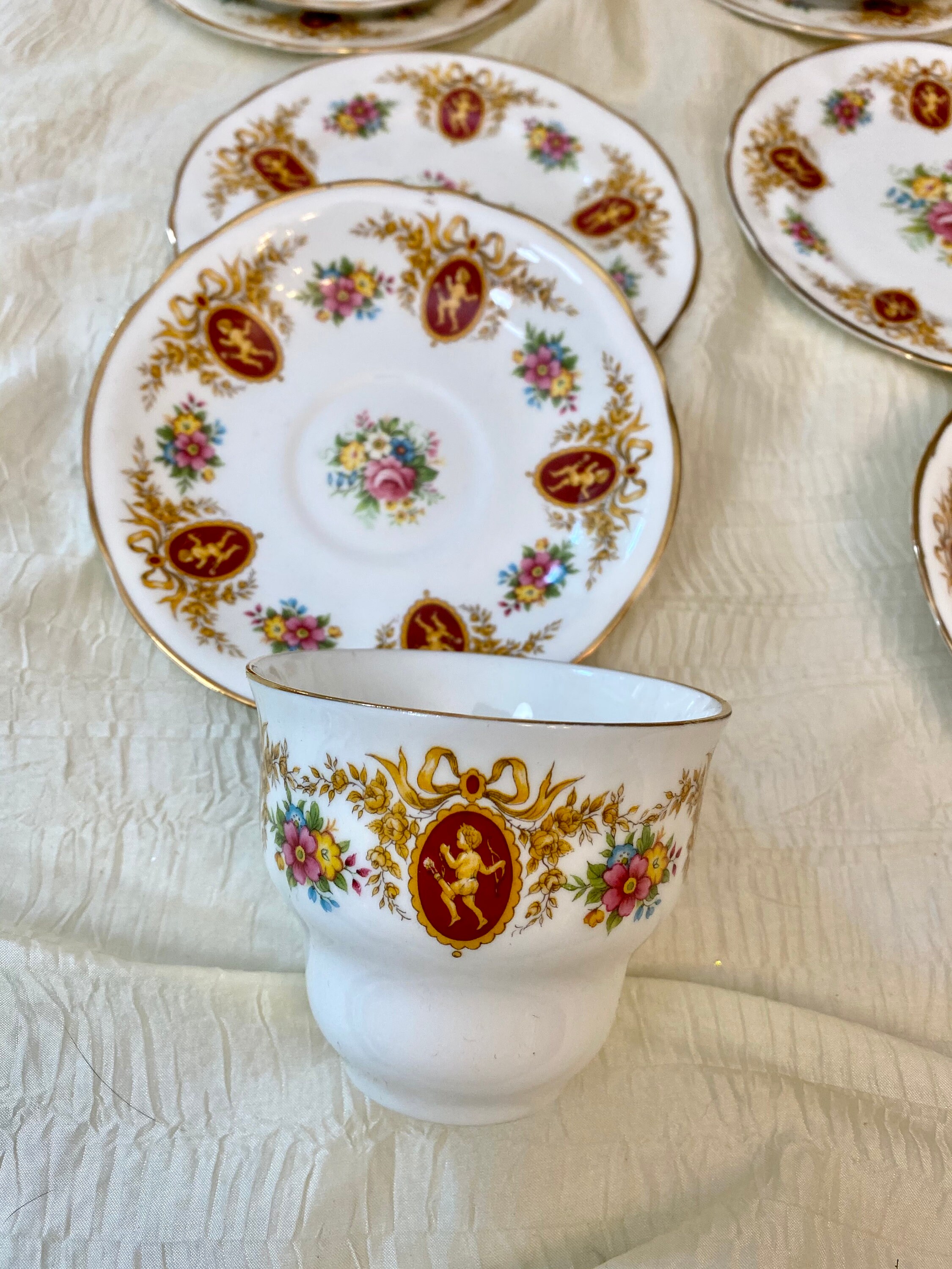 Vintage Arklow Irish Tea Set Service for 4 Tea Set Teacup Etsy