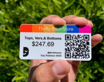 Thrifty Bitch Store Pride Sticker