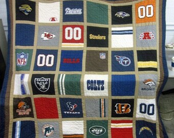 Nfl Bedding Etsy
