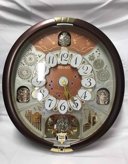 VIDEO NIB Seiko Melodies in Motion Musical Wall Clock With - Etsy Australia